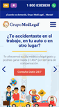 Mobile Screenshot of grupomedlegal.com